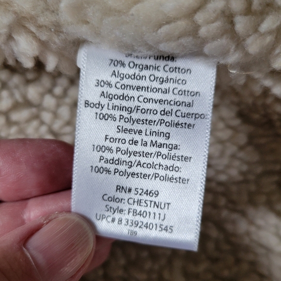 Boys Fleece Lined Jacket size 10-12 - Picture 4 of 5